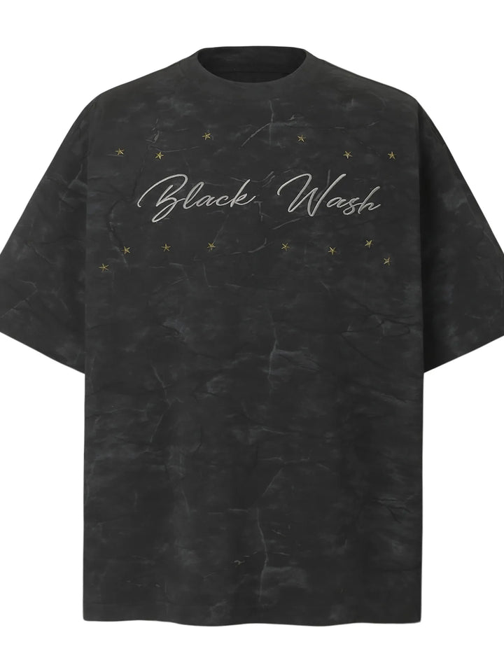 Men's Stars Round Neck Oversized T-Shirt