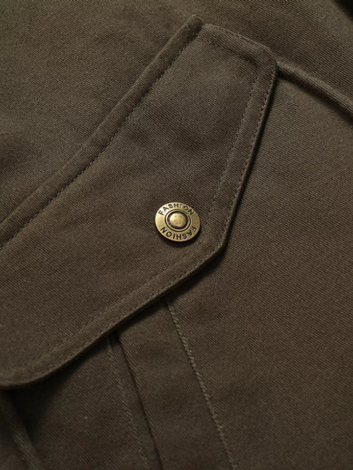 Men's Warm Sherpa Lined Jacket