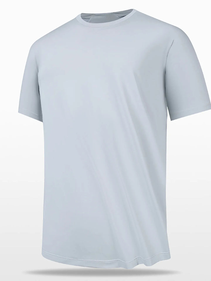 Men's Plus Size Round Neck Short Sleeve T-Shirt
