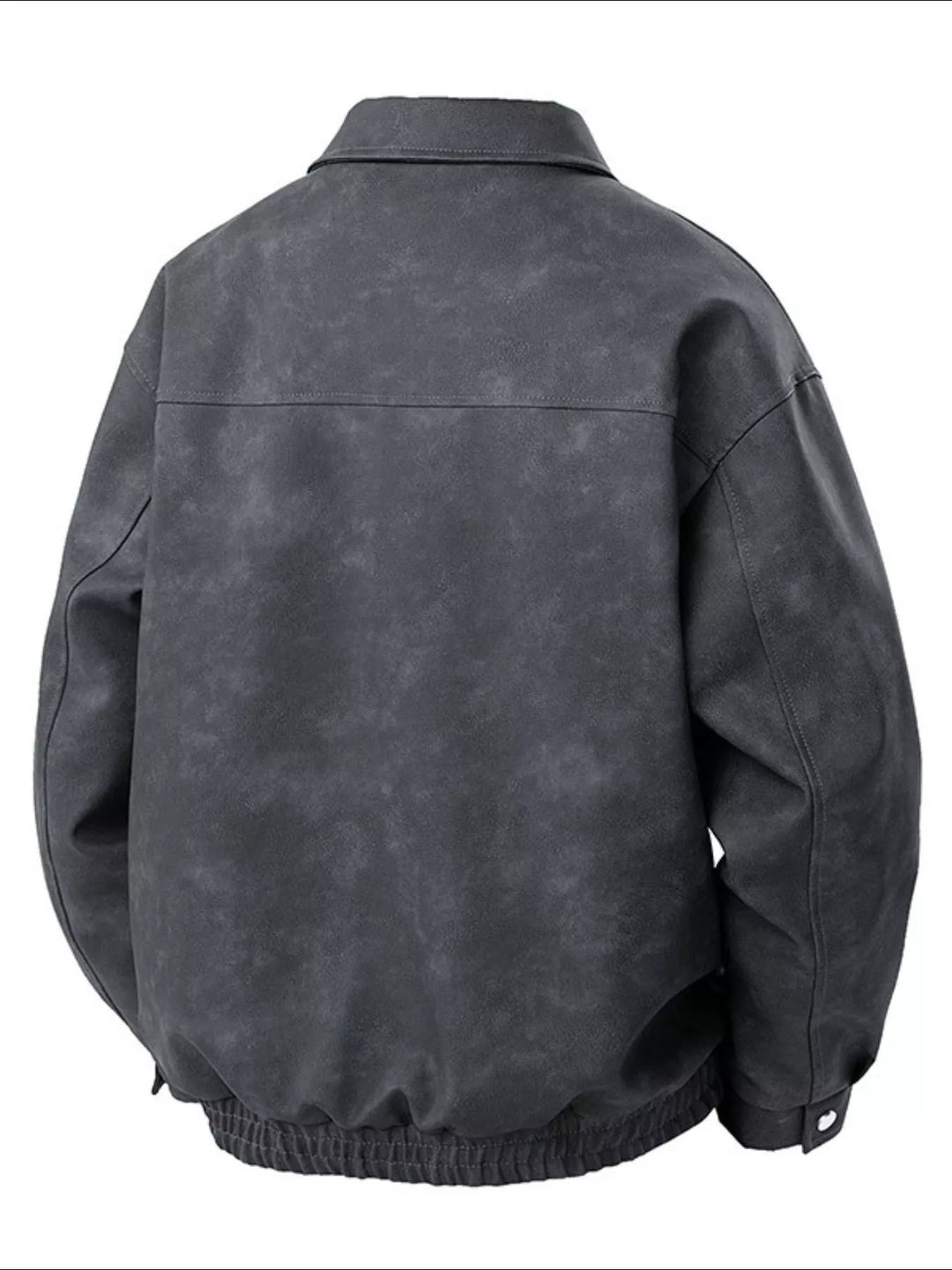 Men's Plus Size Zip Up Bomber Jacket