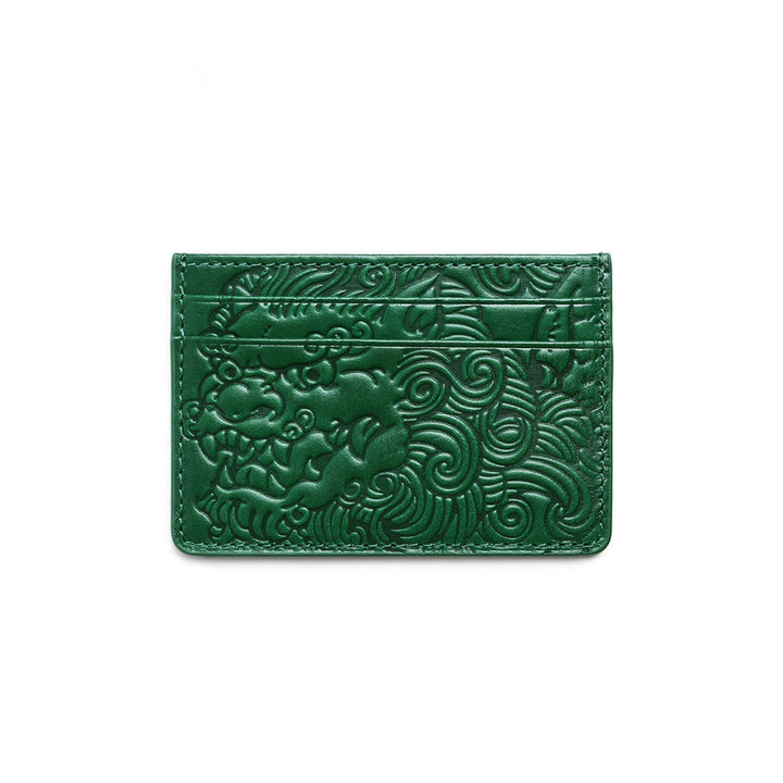 Mens And Womens Genuine Leather Ultra-thin Card Holder ID Case