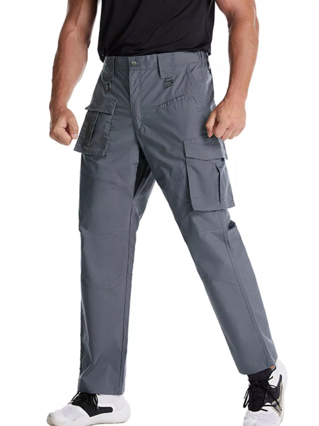 Men's Multi-Pocket Relaxed Fit Cargo Pants