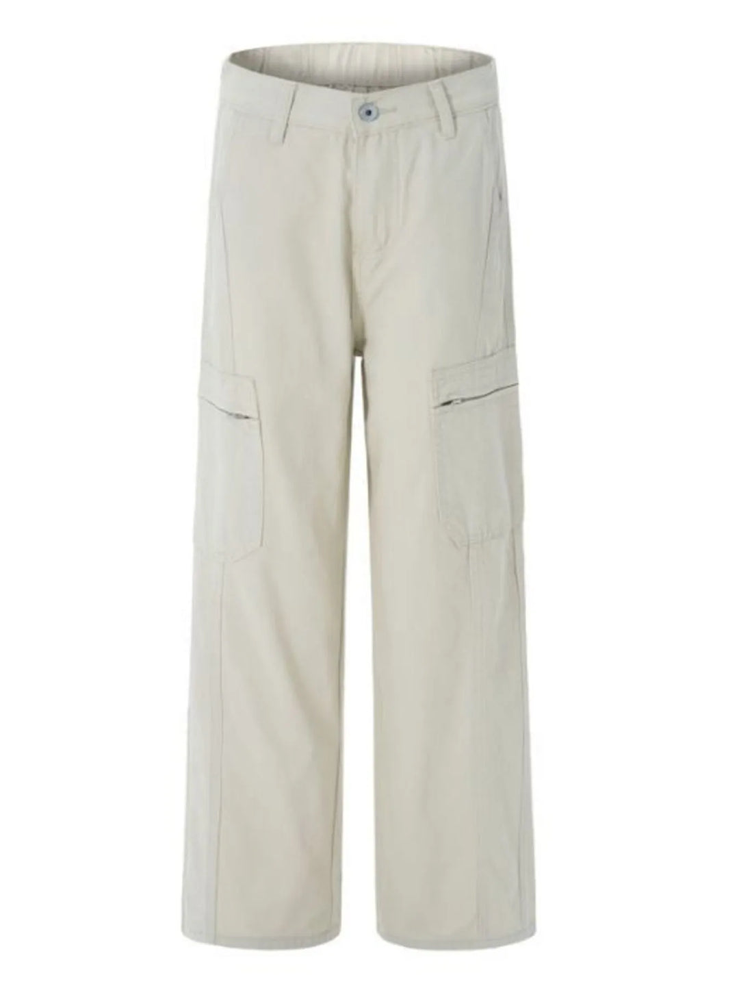 Men's Wide Leg Cargo Pants with Multi Pockets