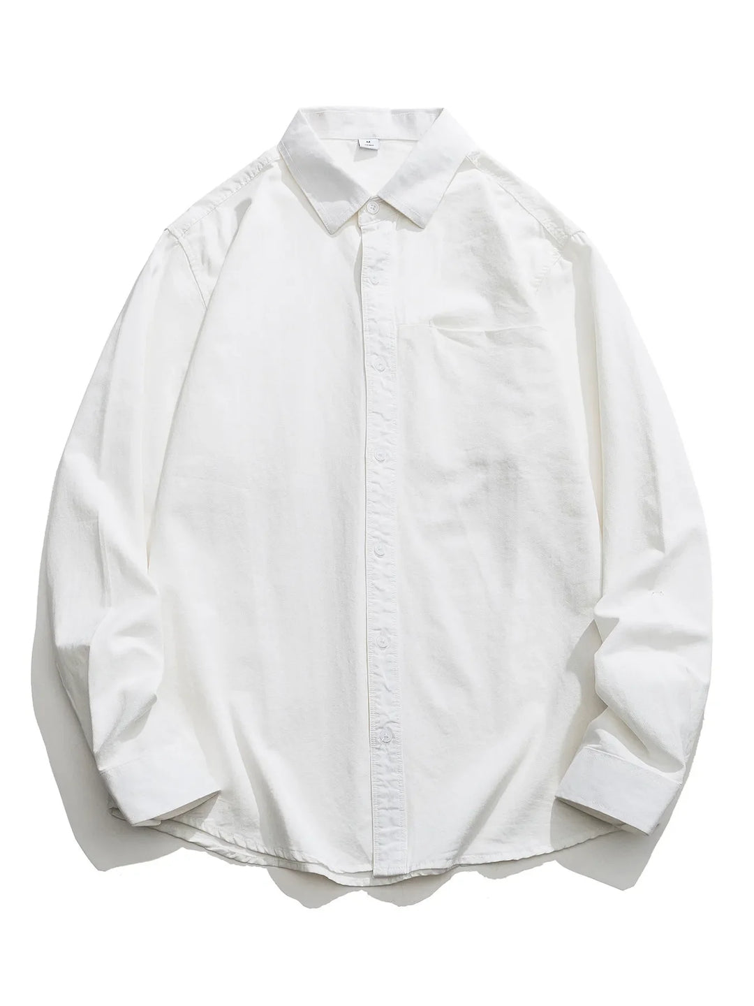 Men's Plus Size Casual Long Sleeve Shirt