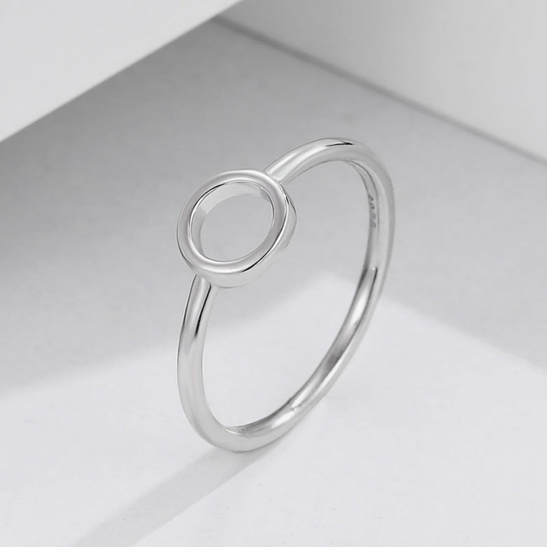 925 Sterling Silver Circle Ring