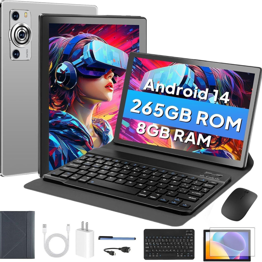 10 inch Tablet P60 Pro Smart Calling  Dual SIM Dual standby  WiFi