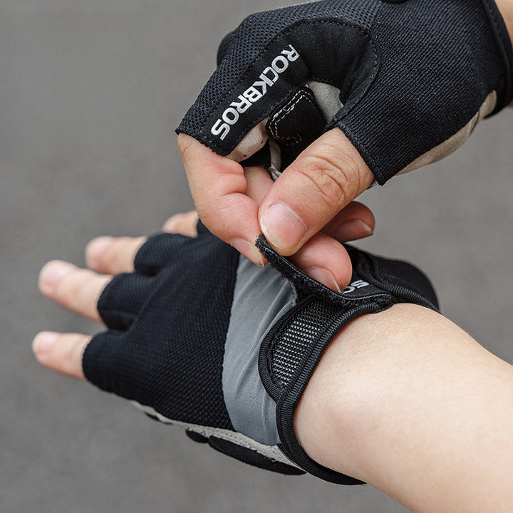 Mens And Womens Full-finger Cycling Gloves For Long Rides