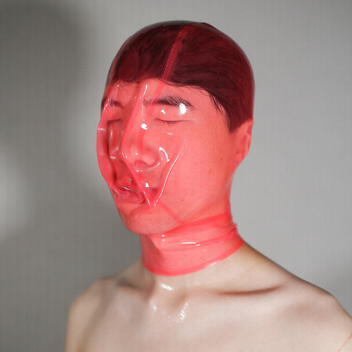 Latex Hood Halloween Cosplay Mask
