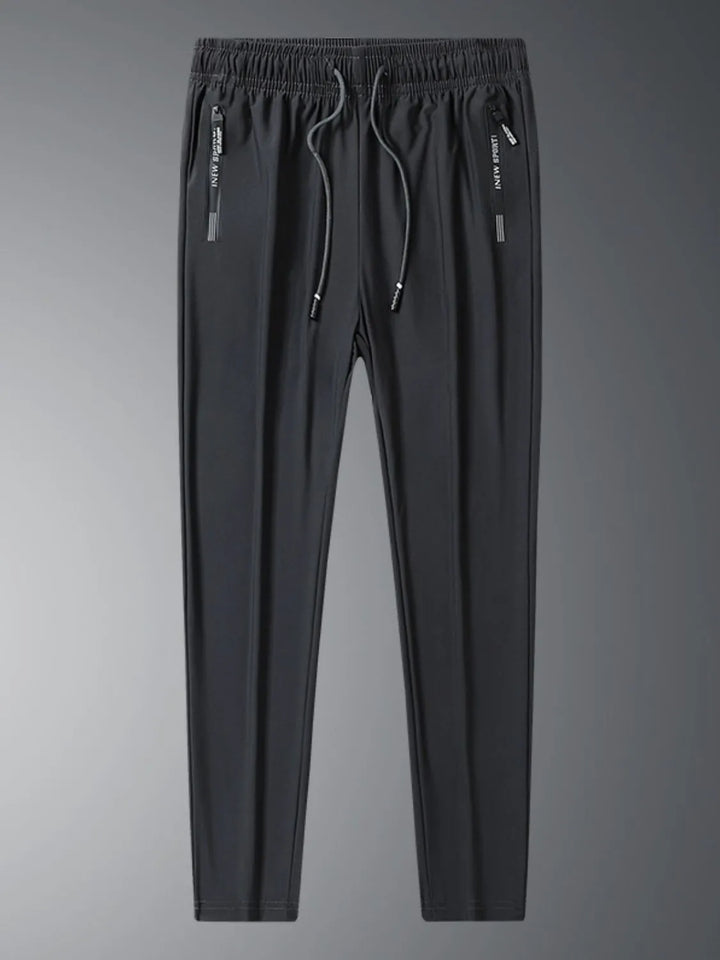 Men's Plus Size Drawstring Pants with Pockets
