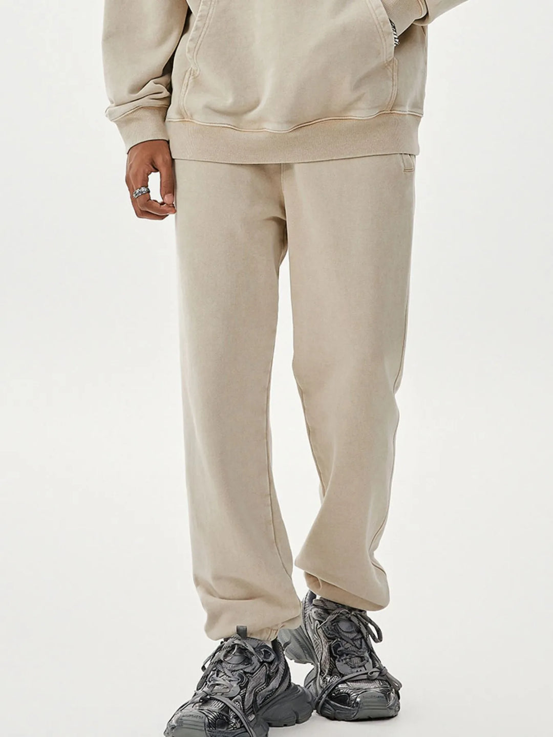 Men's Washed Loose Fit Pants