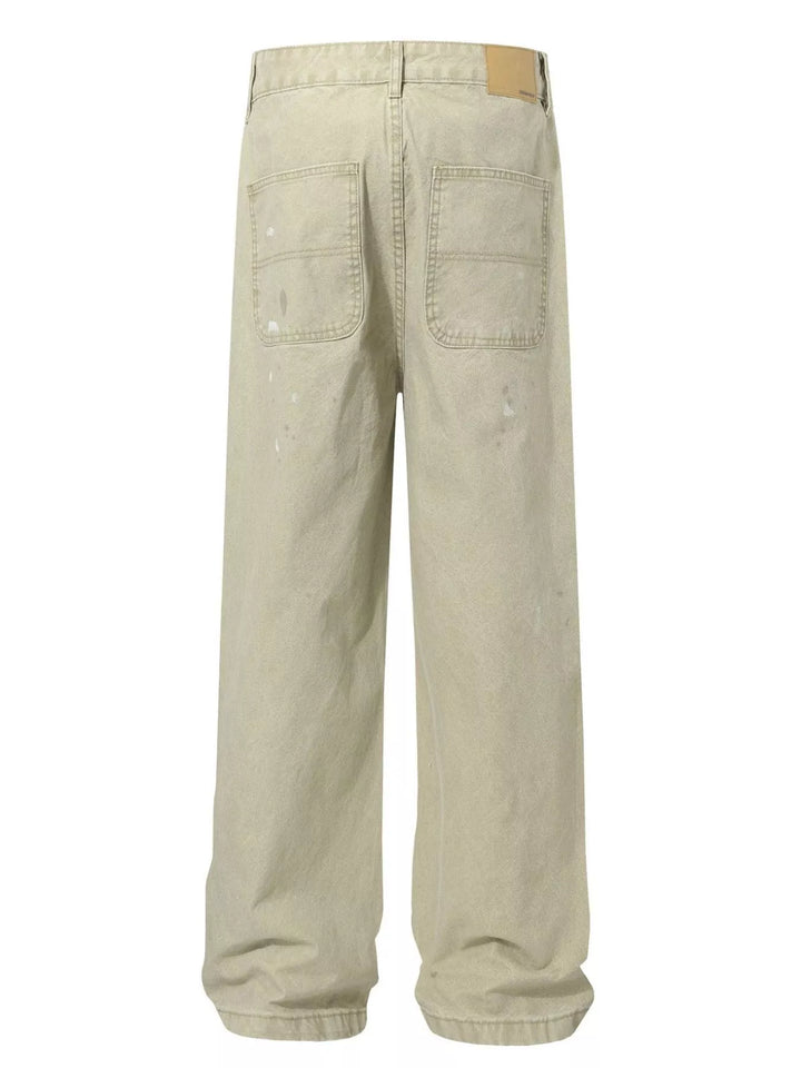 Men's Ink-Splash Loose Fit Pants