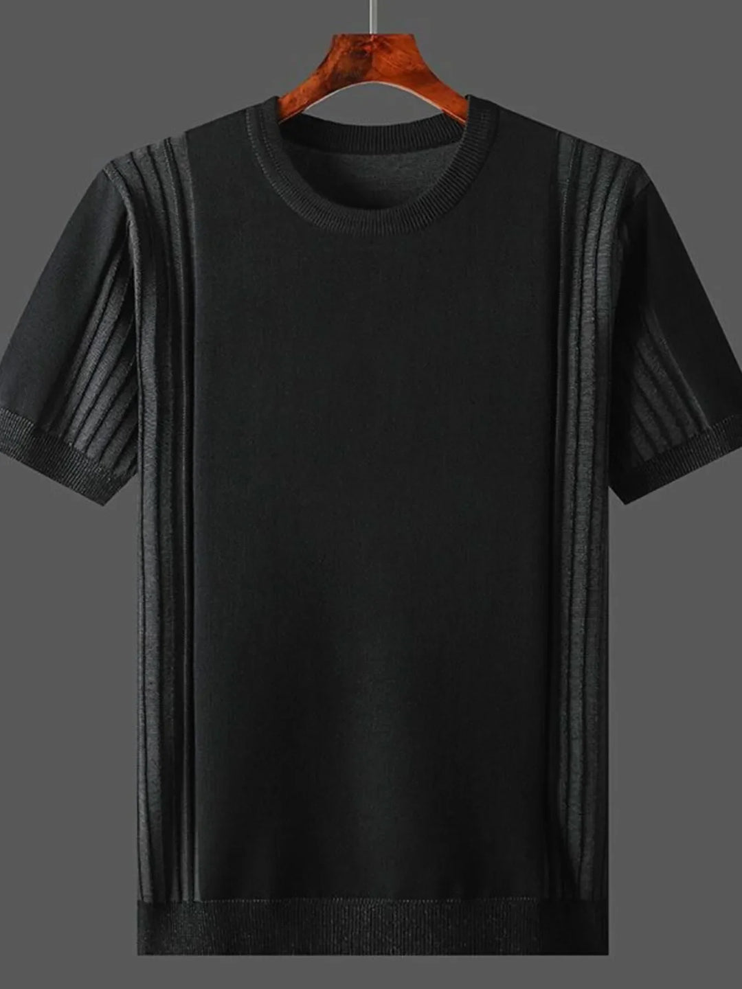 Men's Plus Size Round Neck Short Sleeve T-Shirt