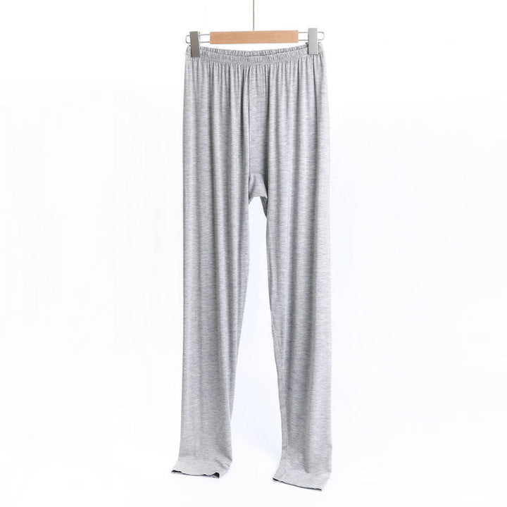 Mens Summer Modal Pajama Pants Thin Plus Size
