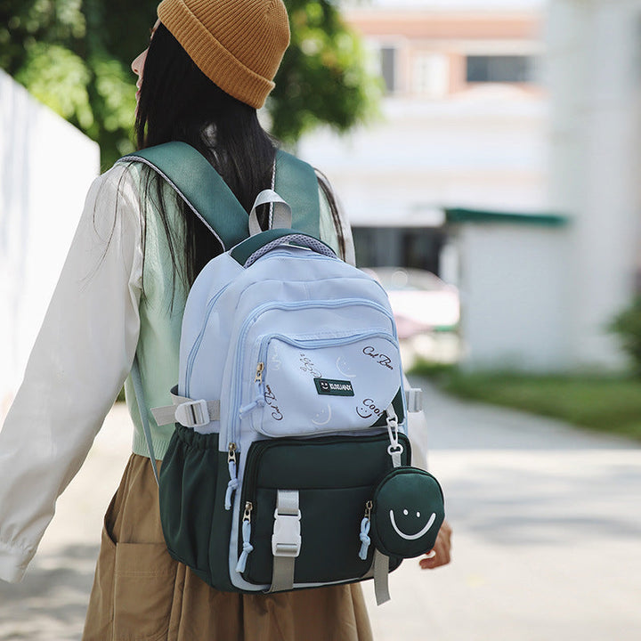 Lightweight High-capacity Stylish Backpack For Students