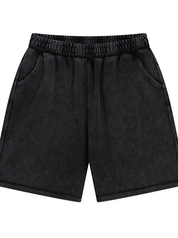 Men's Elastic Waist Shorts