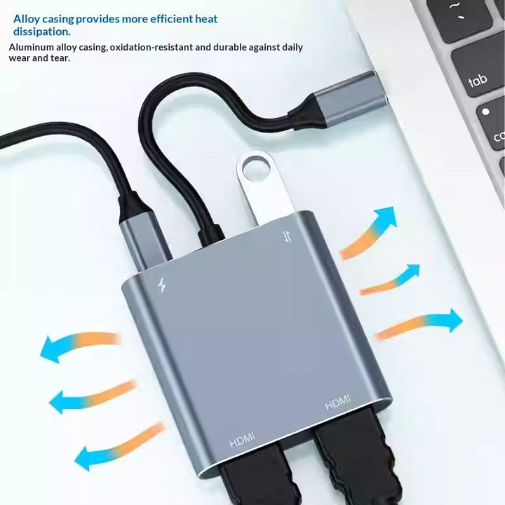 Computer Projector Monitor Screen-mirroring Converter Docking Station