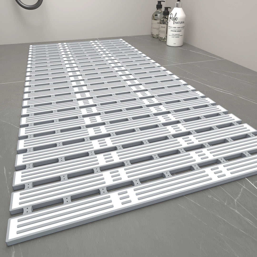 Bamboo-Strand Drainage Bathroom Non-Slip Mat