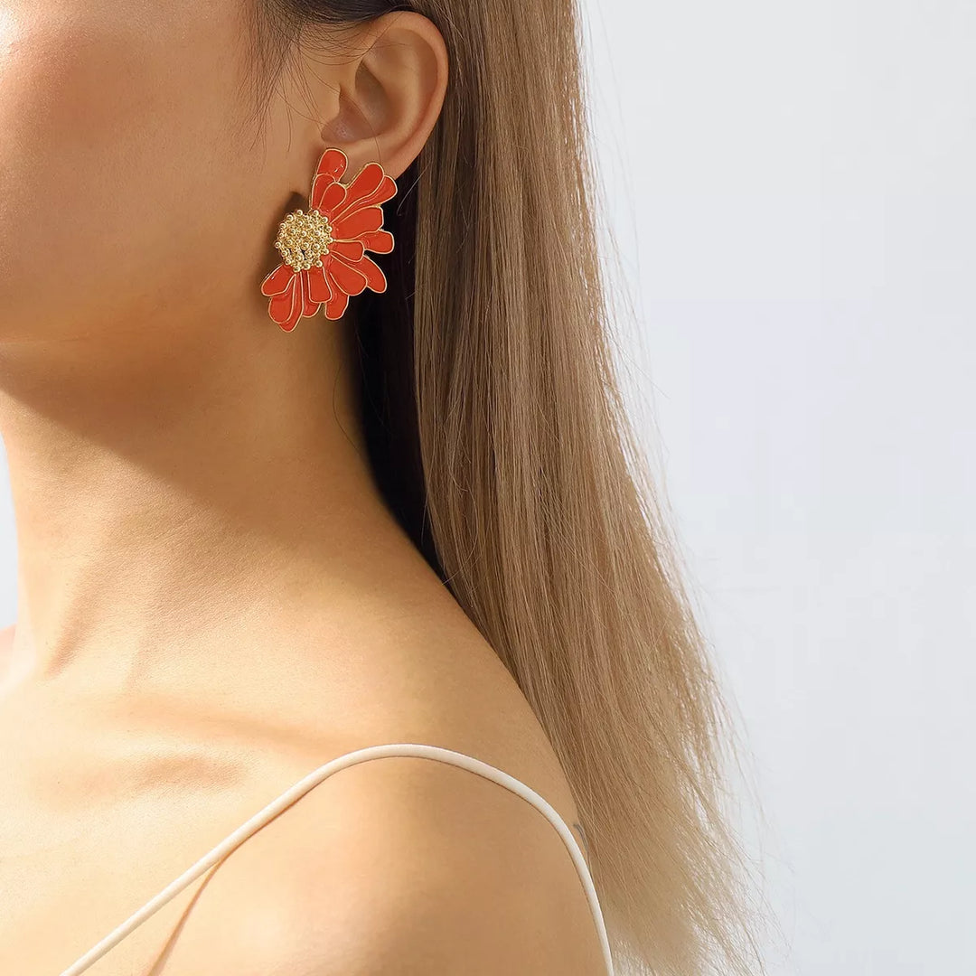 Flower Stud Earrings