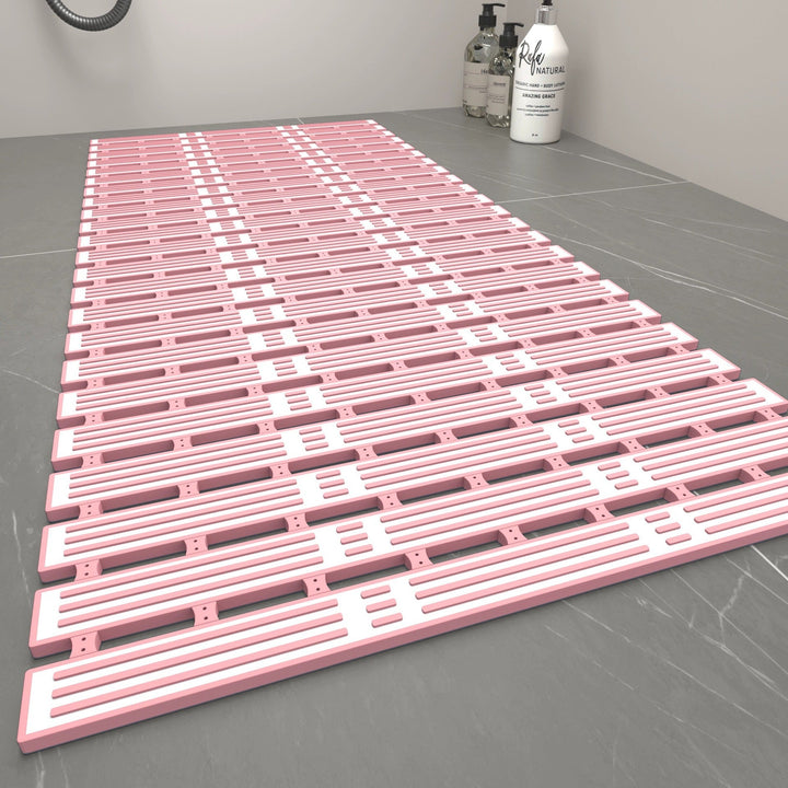 Bamboo-Strand Drainage Bathroom Non-Slip Mat
