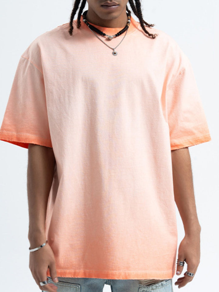 Men's Vintage Wash Round Neck T-Shirt