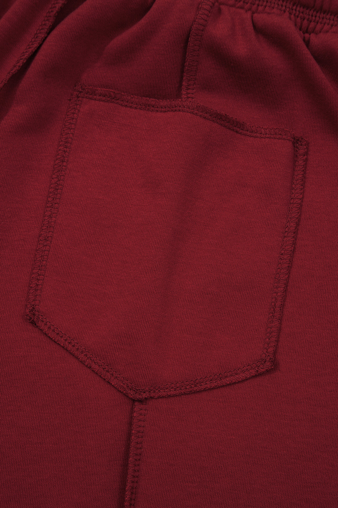 Racing Red Drop Shoulder Boxy Tee and Barrel Pants Set