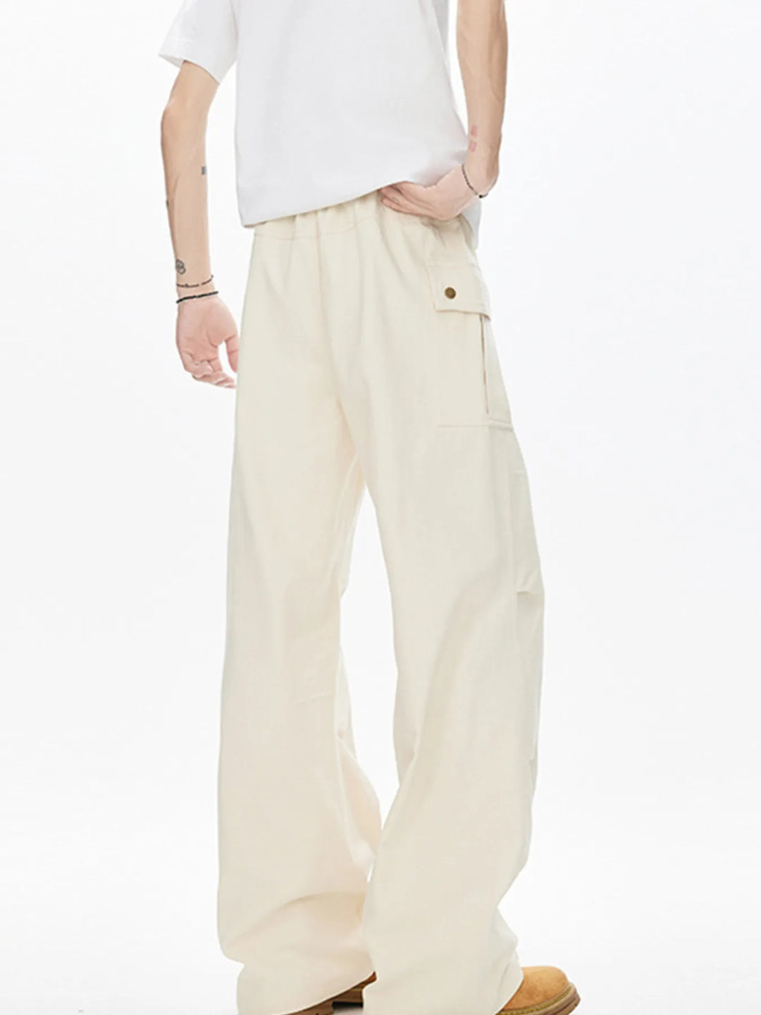 Men's Drawstring Cargo Pants