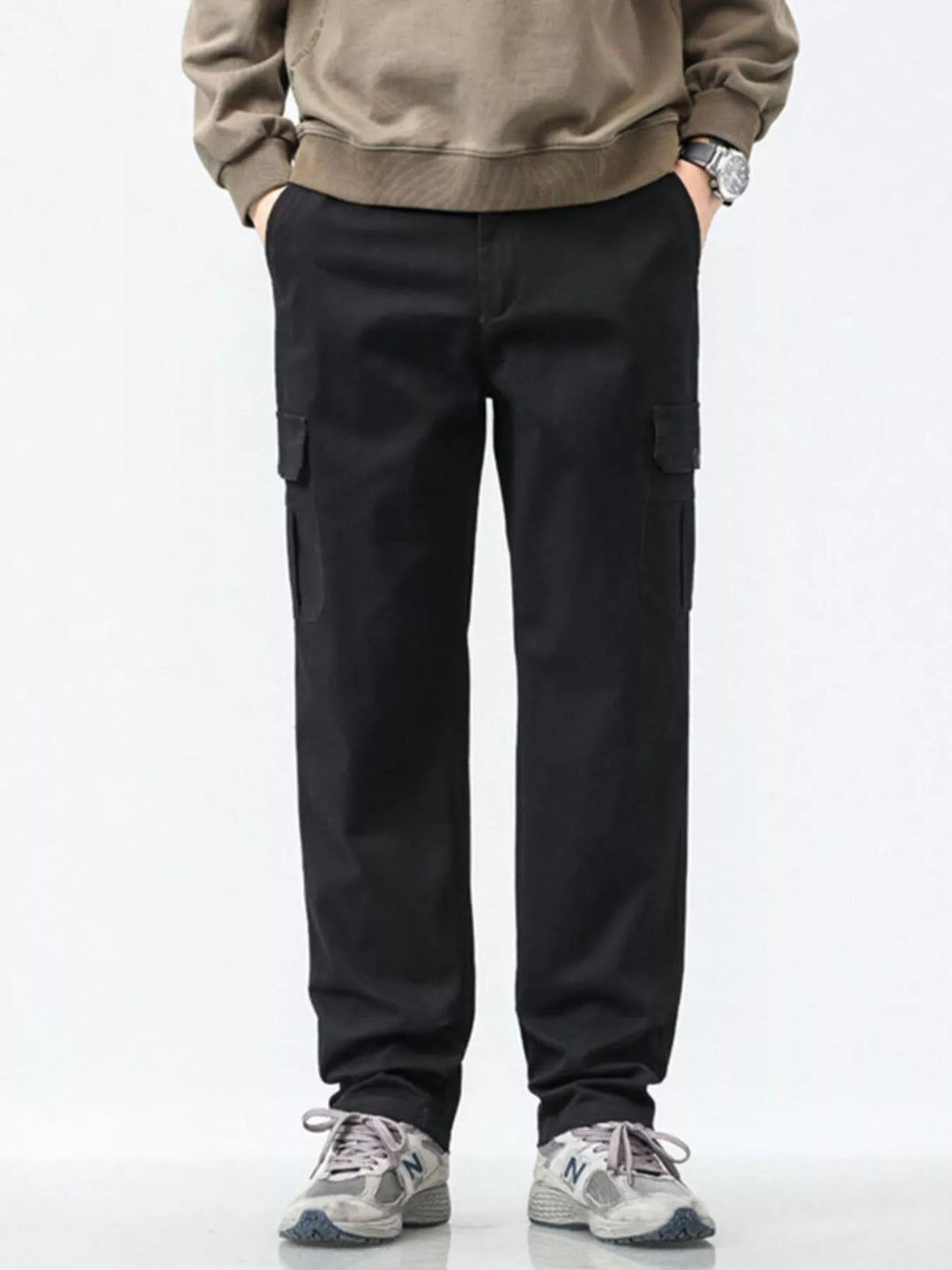 Men's Plus Size Relaxed Fit Cargo Pants