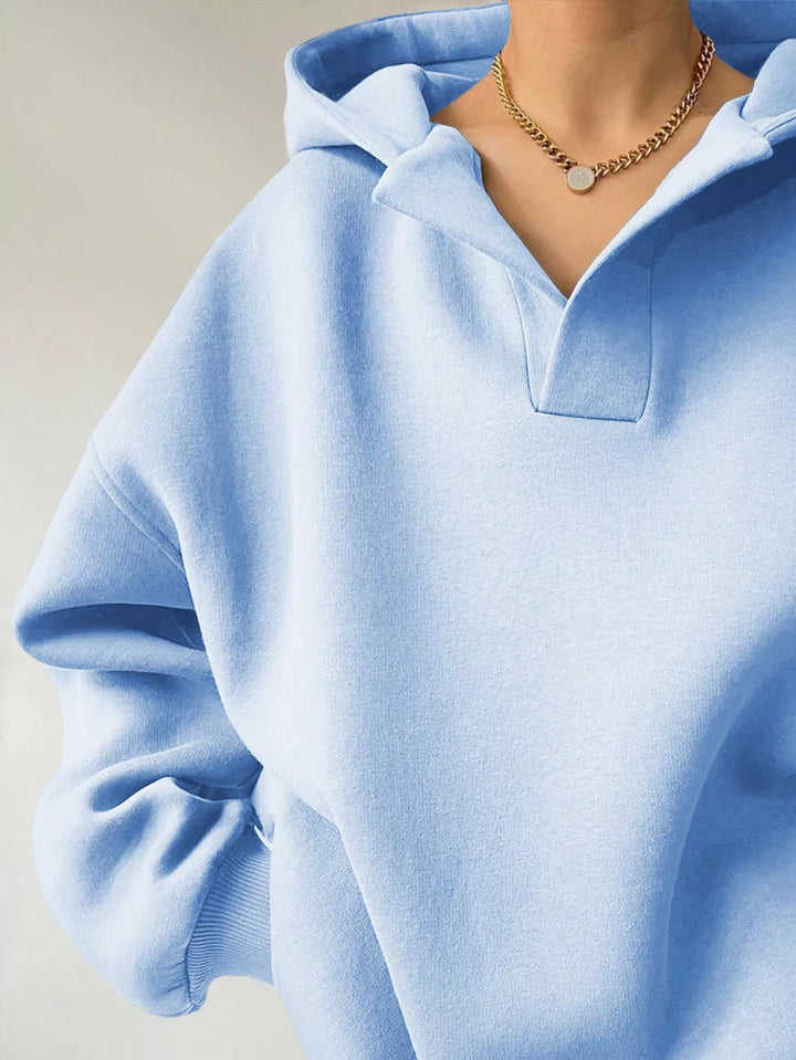 Dropped Shoulder Long Sleeve Sweatshirt