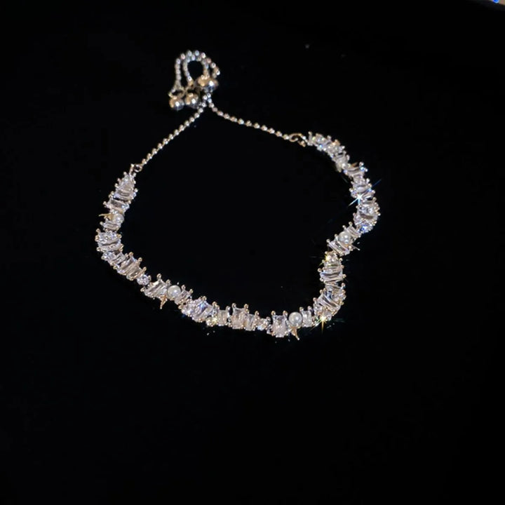 Copper Zircon Bracelet