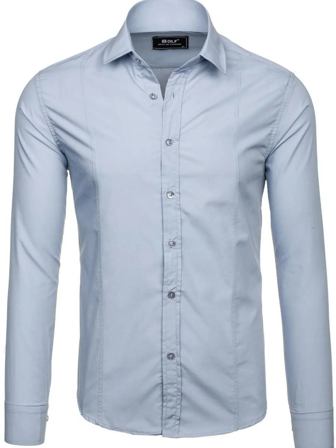 Men's Slim Fit Button-Down Shirt