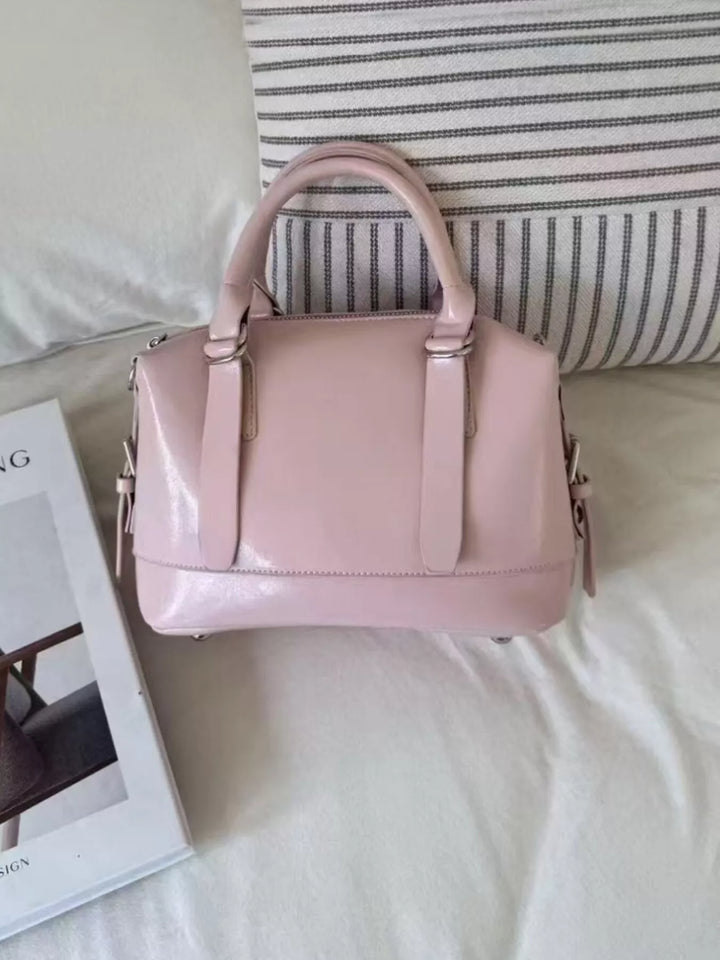 Vintage Leather Crossbody Bag