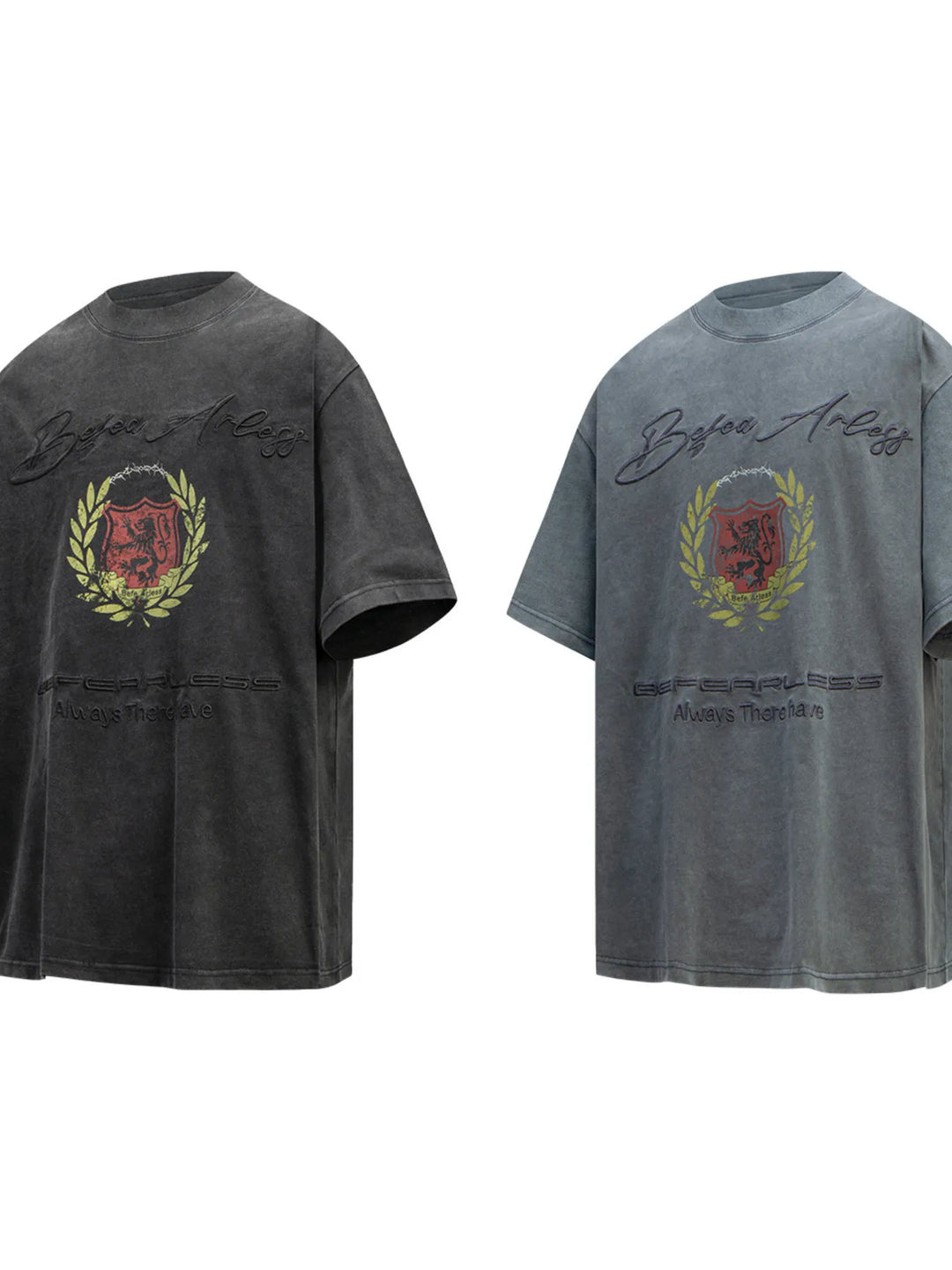 Men's Graphic Round Neck Short Sleeve T-Shirt
