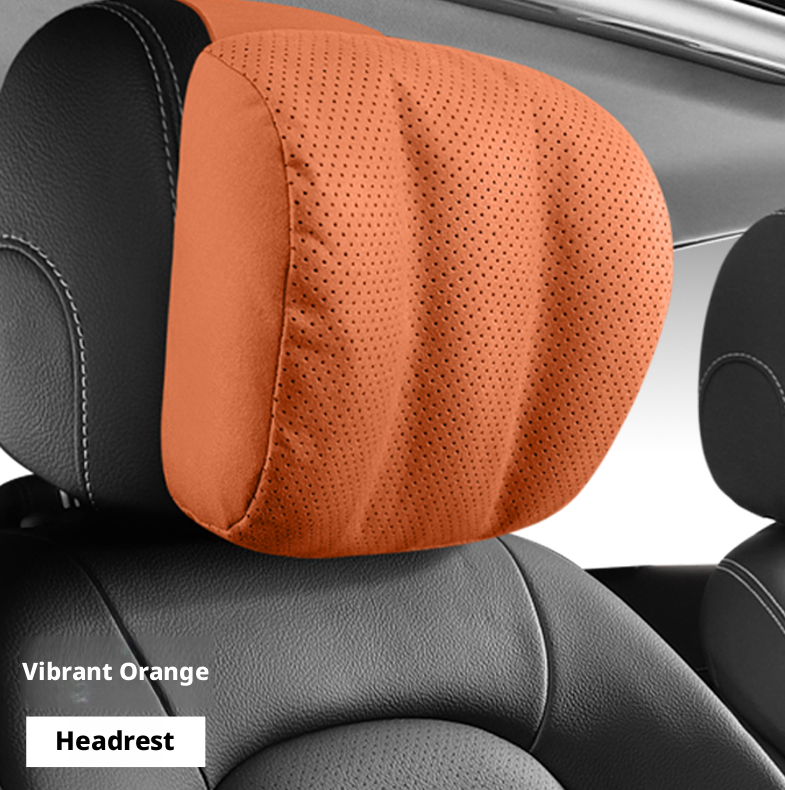 Car headrest-Elegant Gray-1 piece
