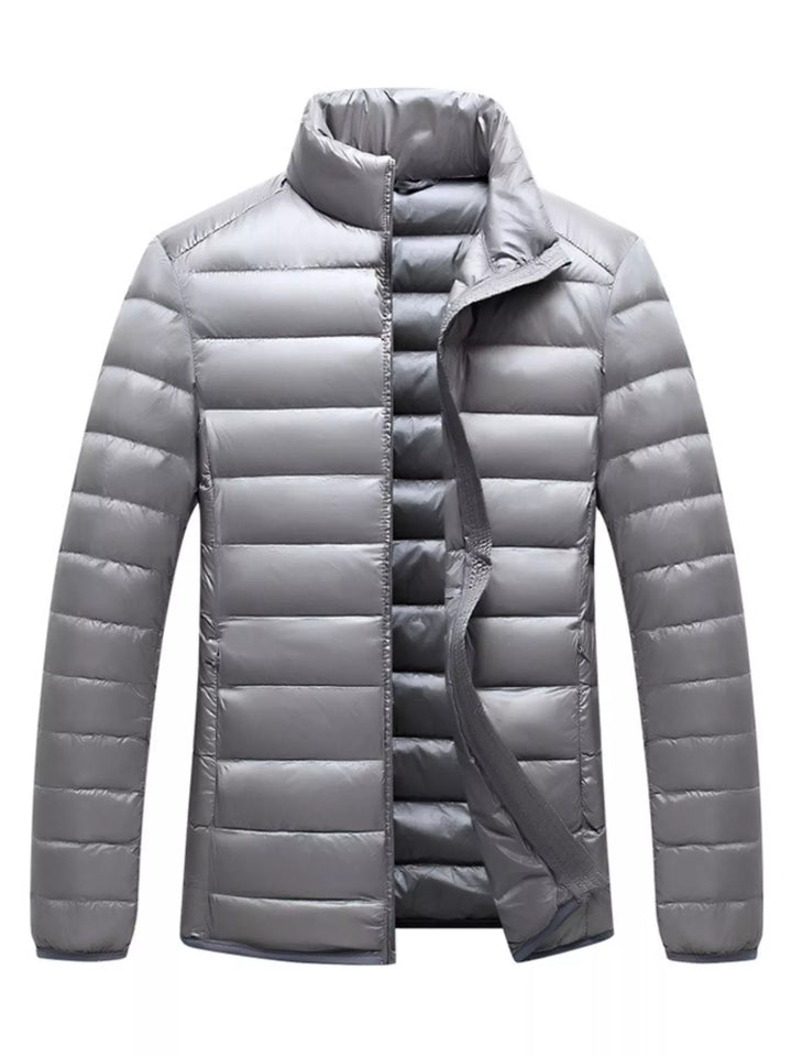 Men's Plus Size Lightweight Packable Puffer Jacket