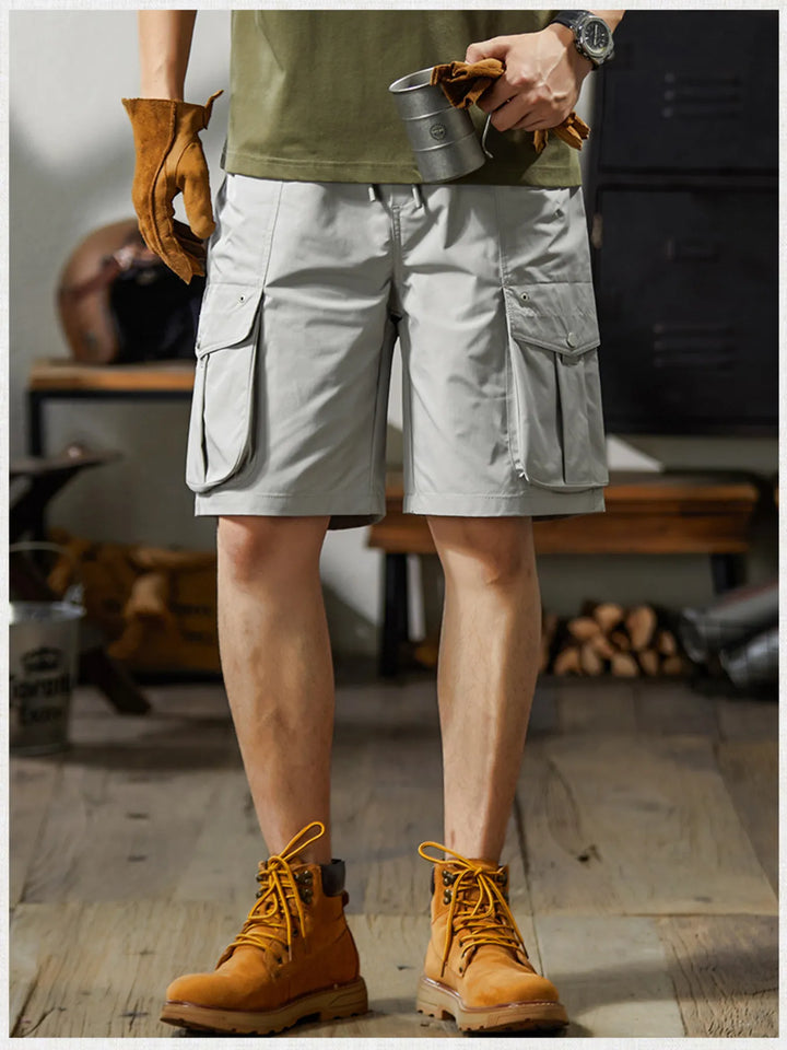 Men's Plus Size Loose Fit Cargo Shorts