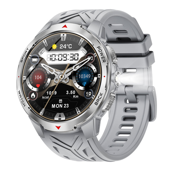 Smart Watch Compass Flashlight Large Battery Sports Record Call