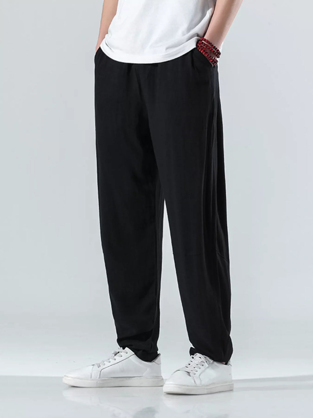 Men's Plus Size Relaxed Fit Casual Pants