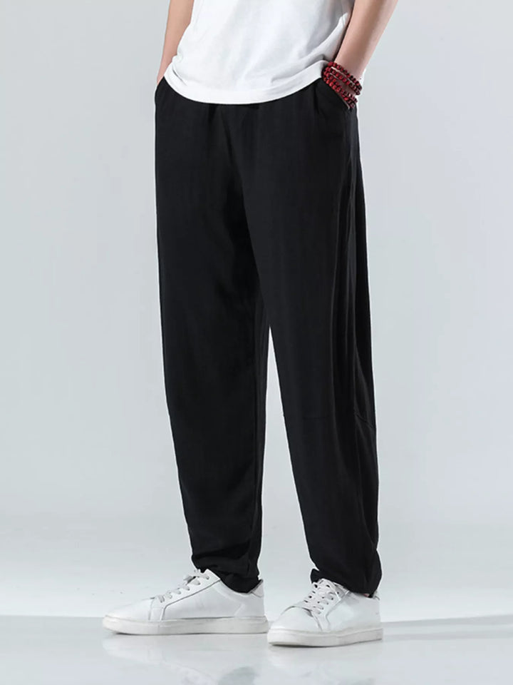Men's Plus Size Relaxed Fit Casual Pants