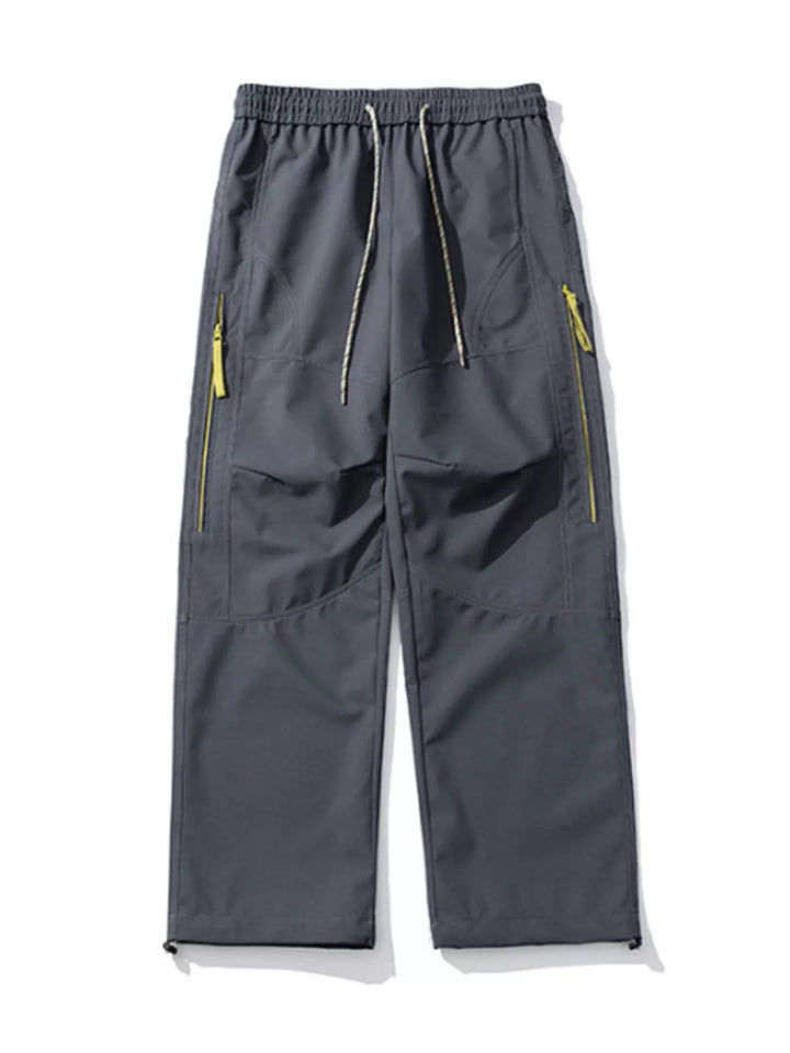 Men's Drawstring Wide Leg Pants