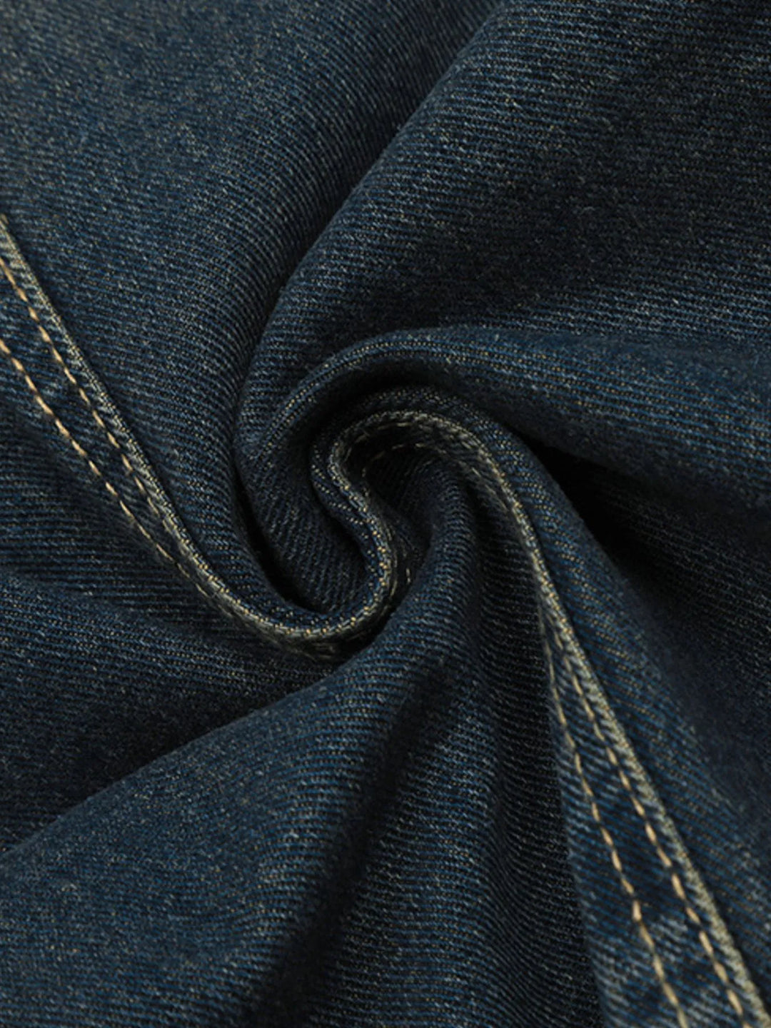Men's Vintage Wash Wide Leg Relaxed Fit Jeans