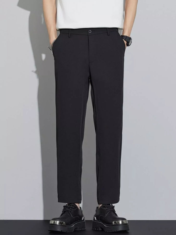 Men's Plus Size Straight Leg Casual Pants