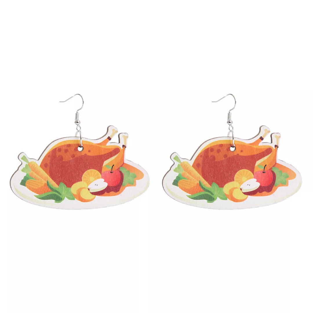 Thanksgiving Dangle Earrings