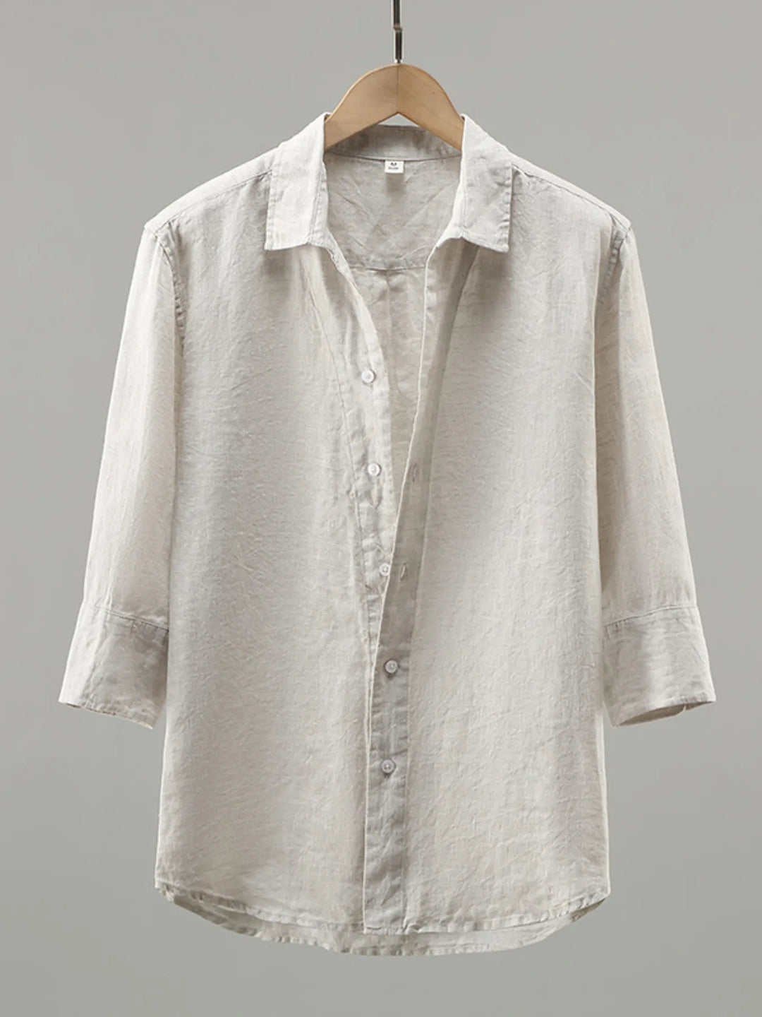 Men's Plus Size Button Up Long Sleeve Shirt