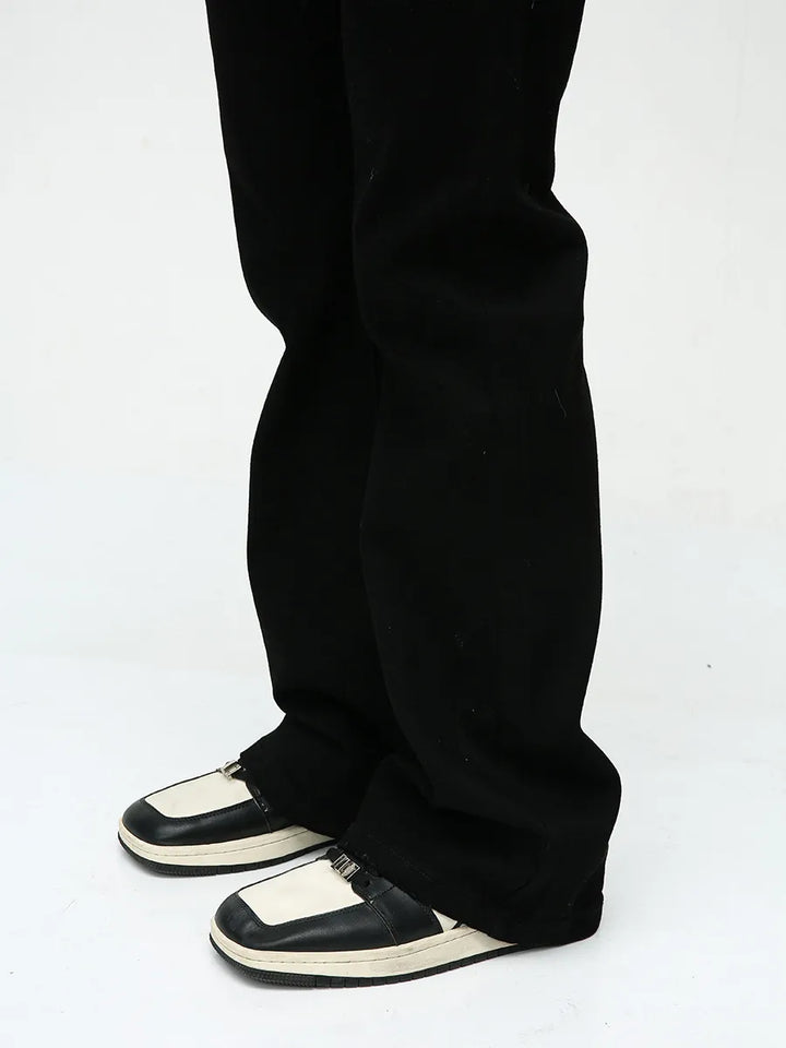 Mid Rise Jeans with Pockets