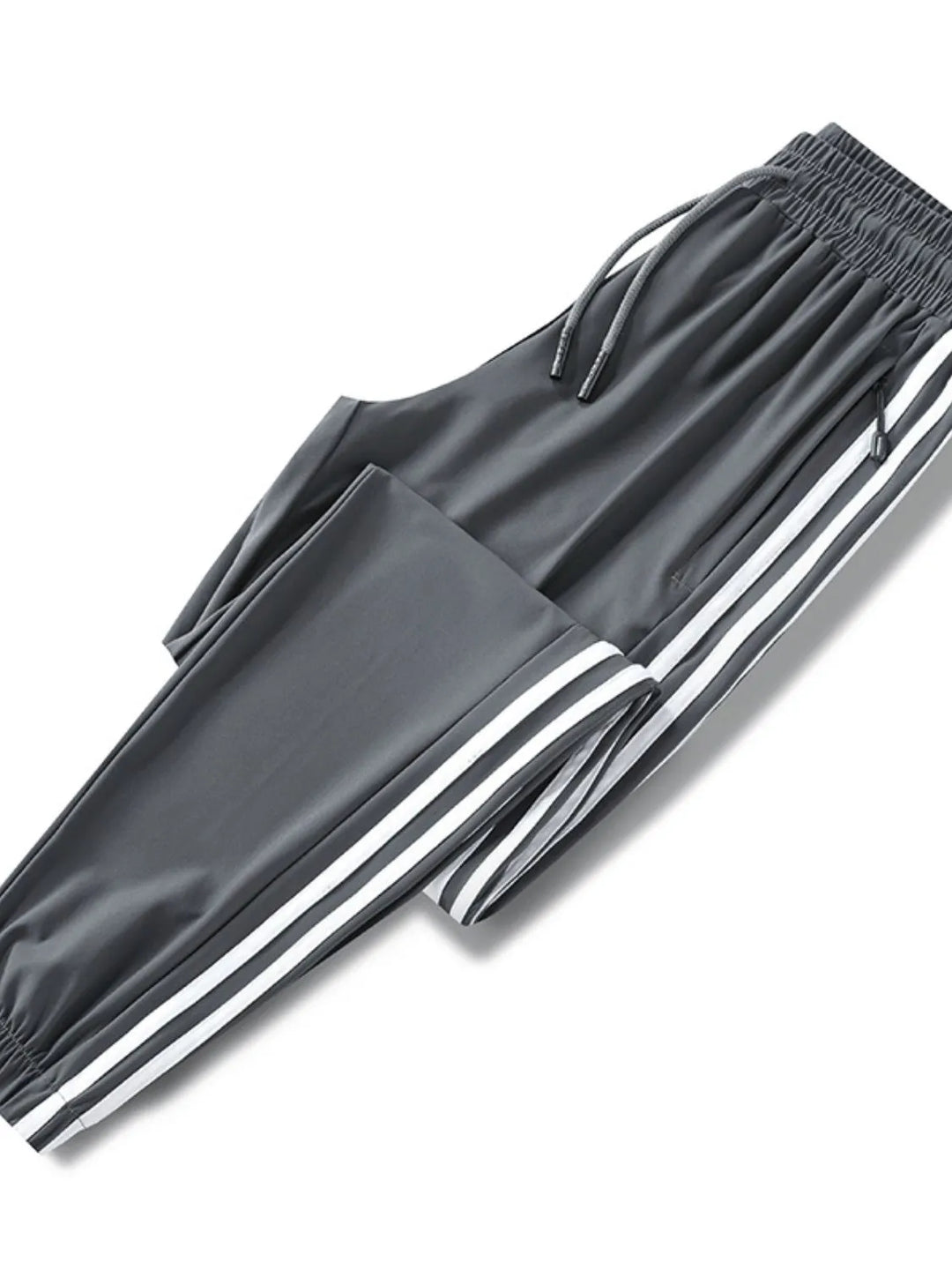 Men's Plus Size Side Striped Pants