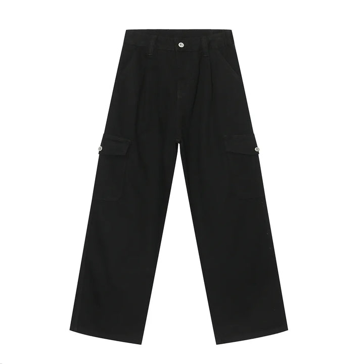 Wide Leg Jeans with Pockets