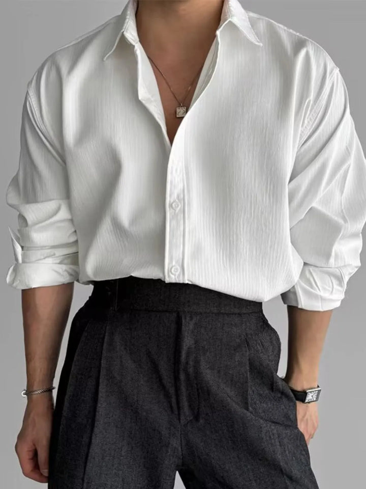 Men's Button Up Long Sleeve Shirt