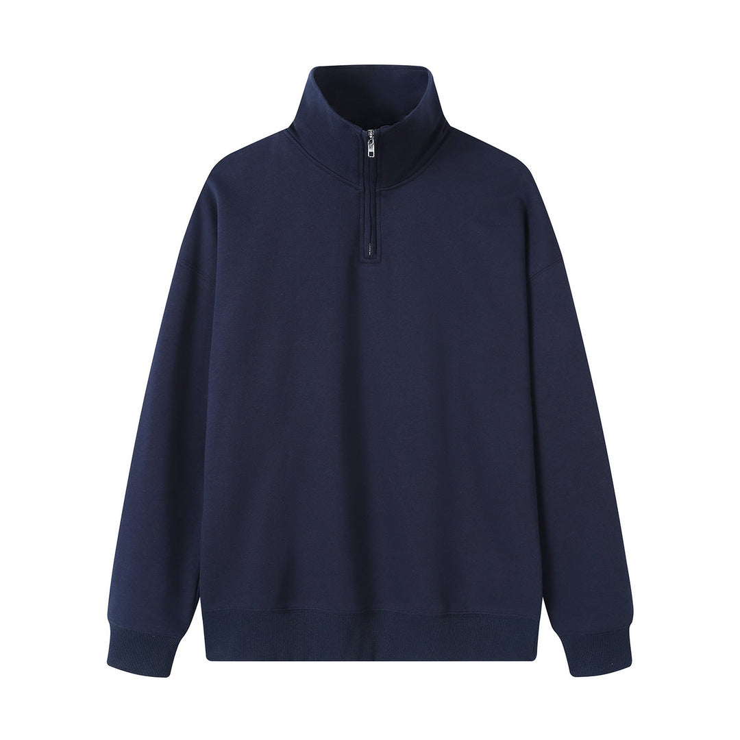 Women's  Premium Half-zip Stand-up Collar Hoodie