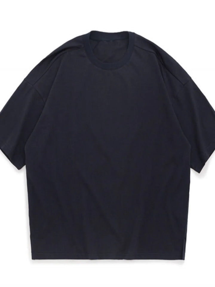 Men's Plus Size Round Neck Half Sleeve T-Shirt
