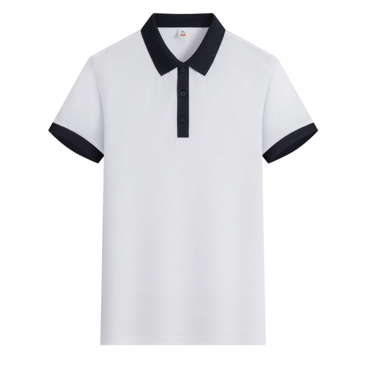 Business Summer Ice Silk Short-Sleeve T-Shirt